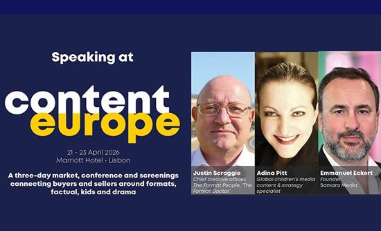 Formats and Kids Heavyweights Join Content Europe Line-Up To Break Down What Makes A Hit
